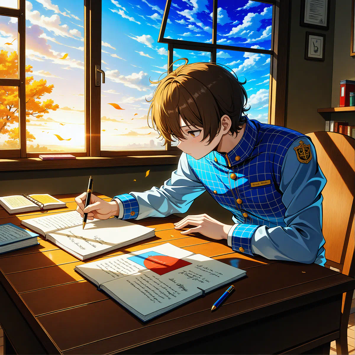 A boy studying at his desk_result.png (2576×2576)